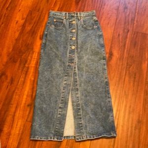 Women’s Vintage Jean Skirt